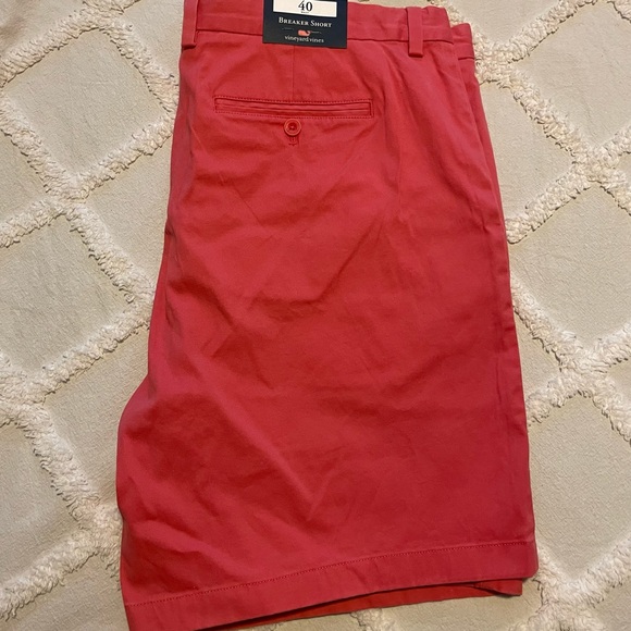 Vineyard Vines | 7 inch Breaker Shorts NWT Brand New Jetty Red - Picture 3 of 8